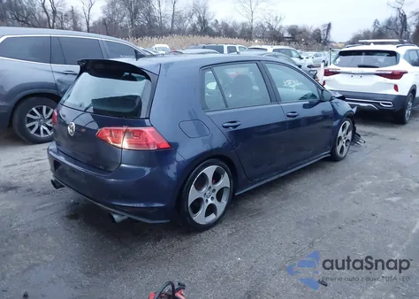 2015 Volkswagen Golf Gti 2.0T Se 4-Door z USA, uszkodzony, nr VIN 3VW4T7AUXFM046814